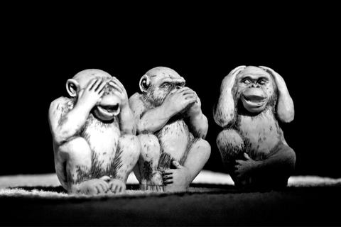 Anderson Mancini, Three wise monkeys, cc-by-2.0