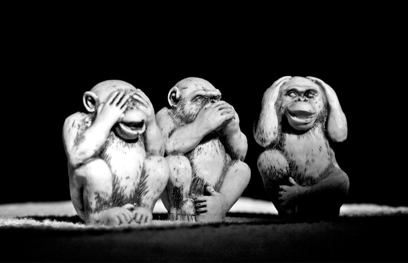 Anderson Mancini, Three wise monkeys, cc-by-2.0