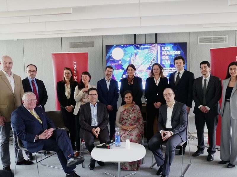 Charbel-Raphaël Ségerie et Pauline Charazac à la roundtable CeSIA x Sciences Po labellisé G7