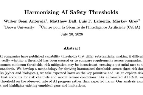 harmonizing thresholds article