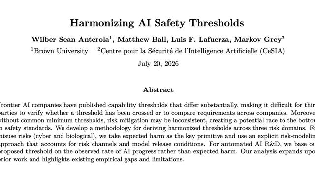 harmonizing thresholds article